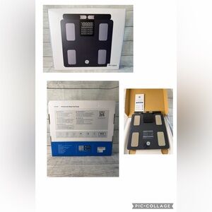 GE Smart Scale for Body Weight: 8-Electrode Fat BMI Muscle Mass